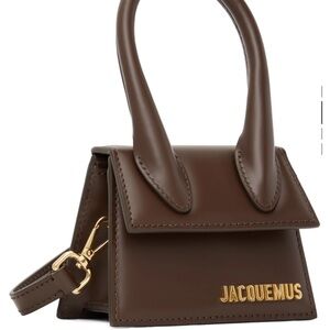 Jacquemus Brown Le Raphia “Le Chiquito” Bag